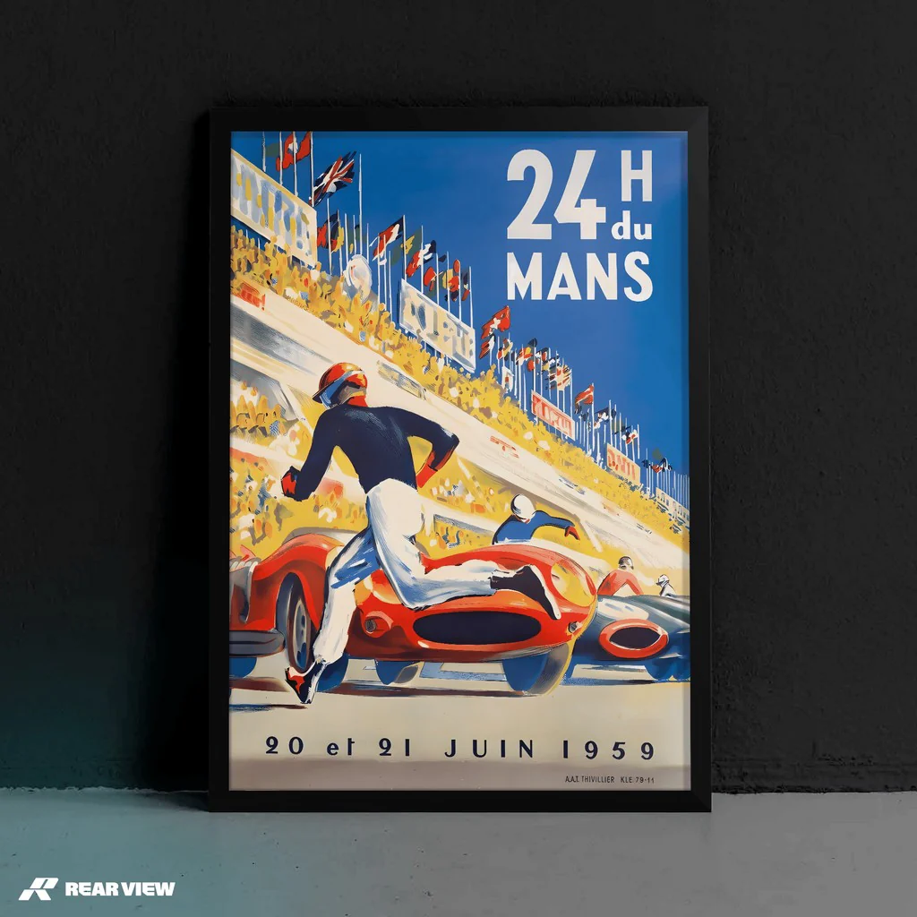 Racer’s Rush - 1959 Art Print - Image 2