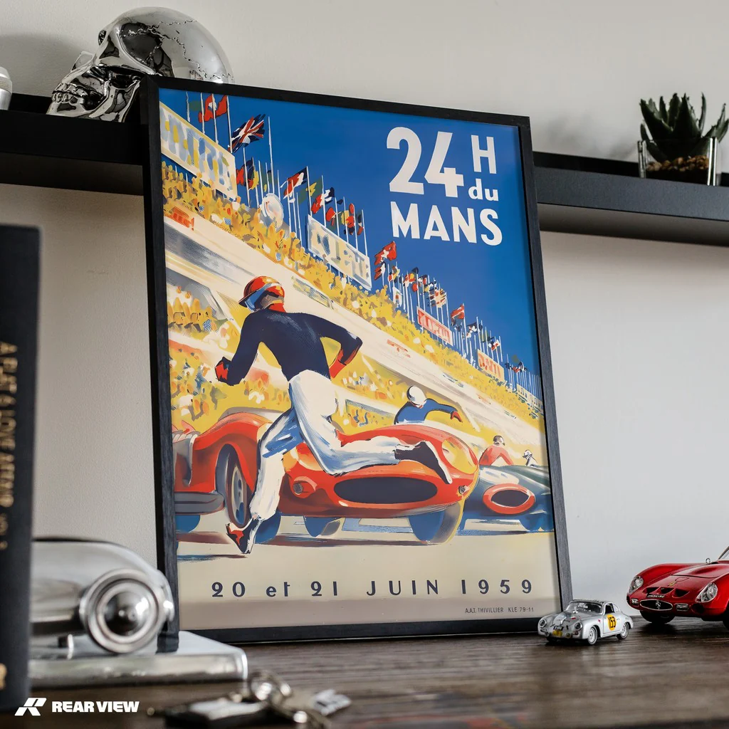 Racer’s Rush - 1959 Art Print - Image 5