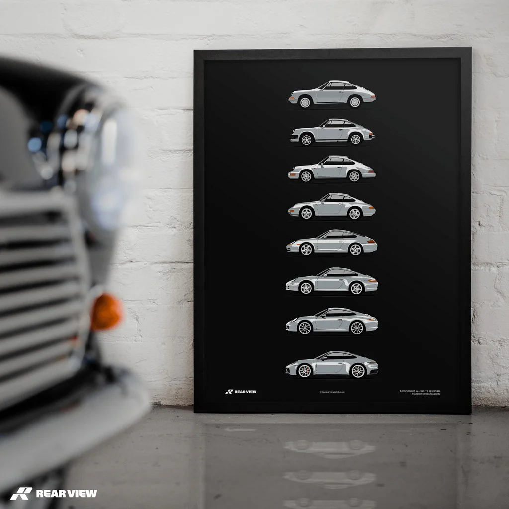 Rolling Icons – 911 Art Print - Image 3