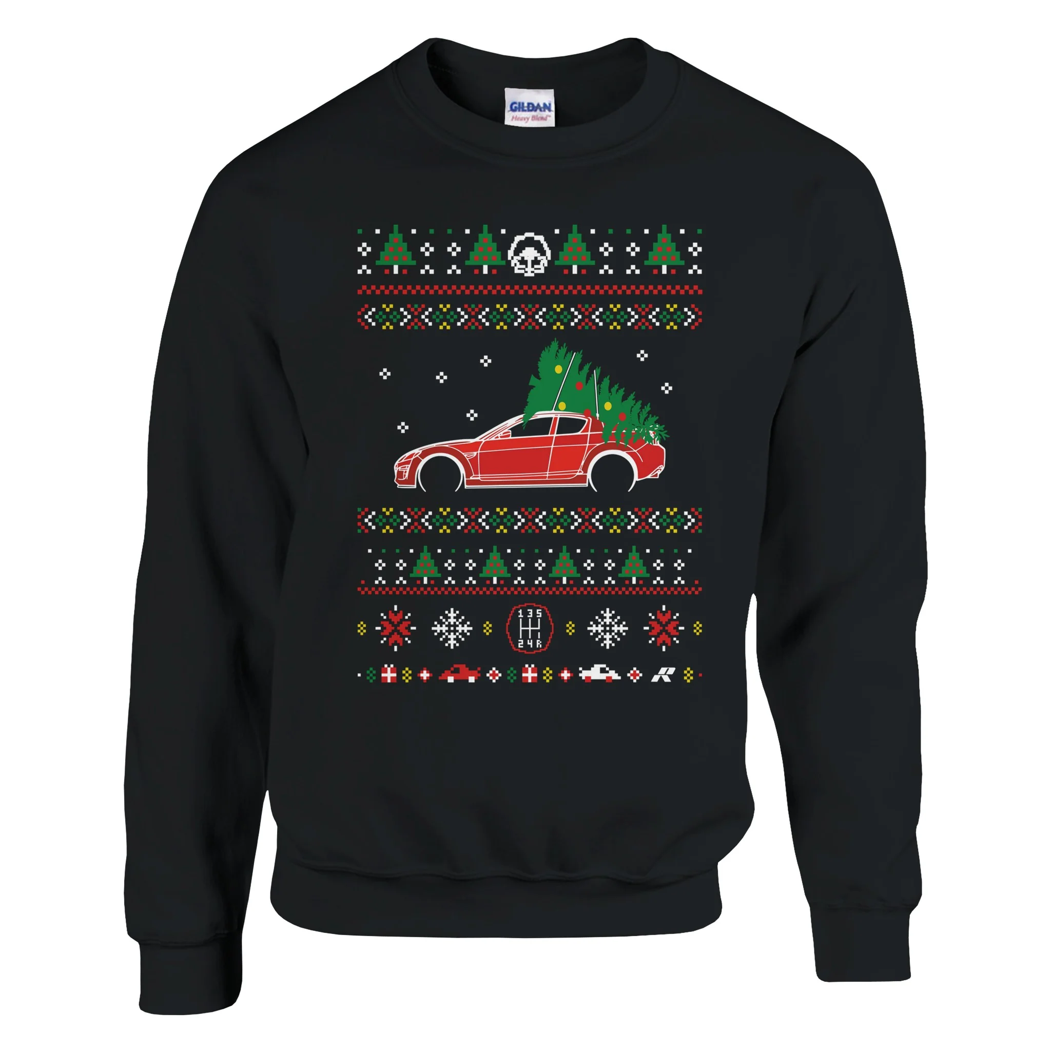 RX-8 Red Christmas Sweater - Image 3