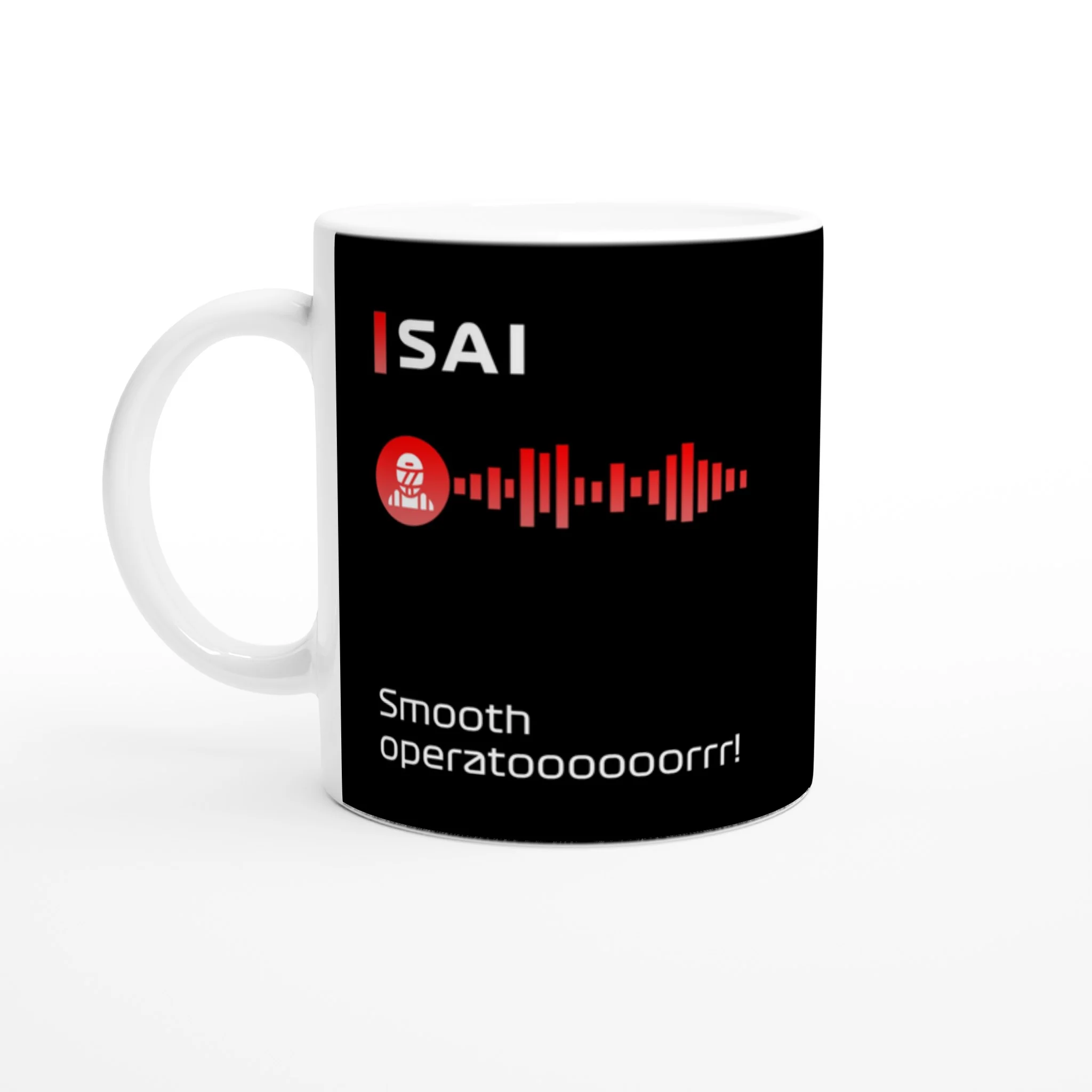 Sainz F1 Radio - White Mug - Image 3