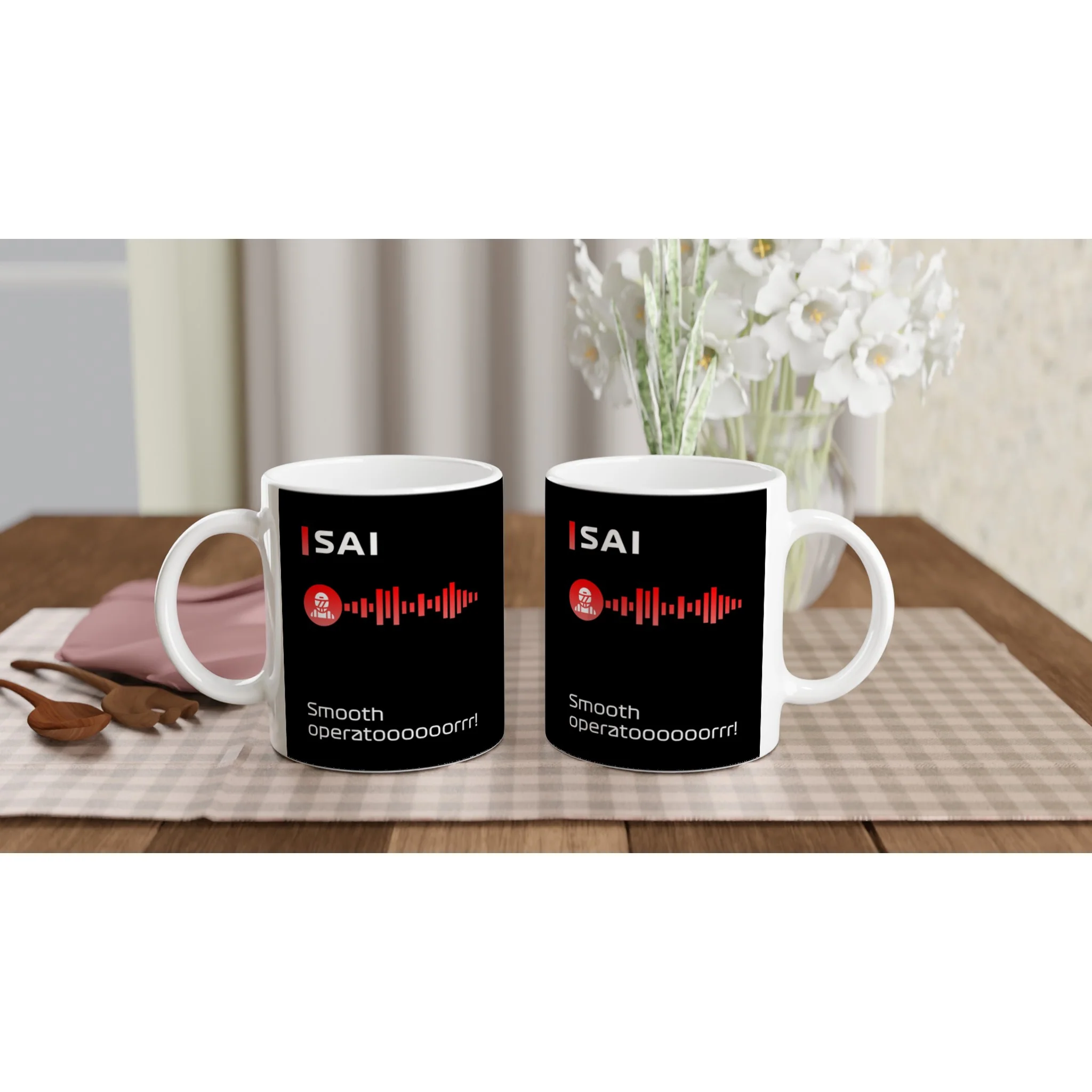 Sainz F1 Radio - White Mug - Image 5