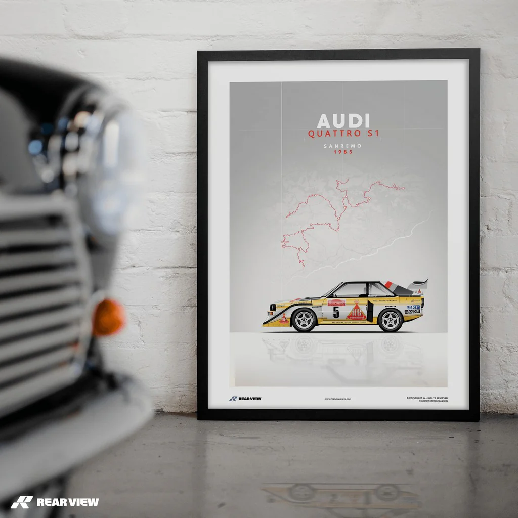 Sanremo Pursuit - Sport Quattro Art Print - Image 3