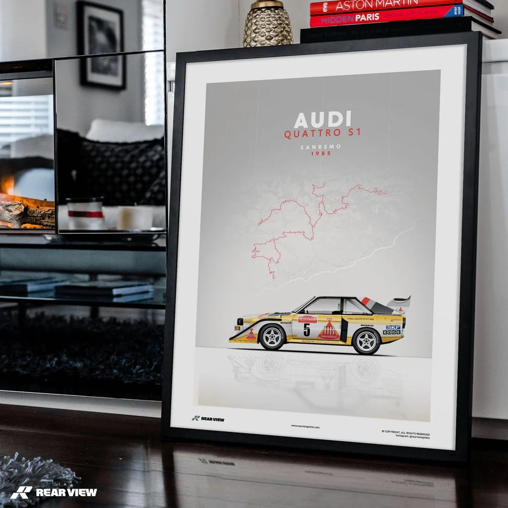 Sanremo Pursuit - Sport Quattro Art Print - Image 4
