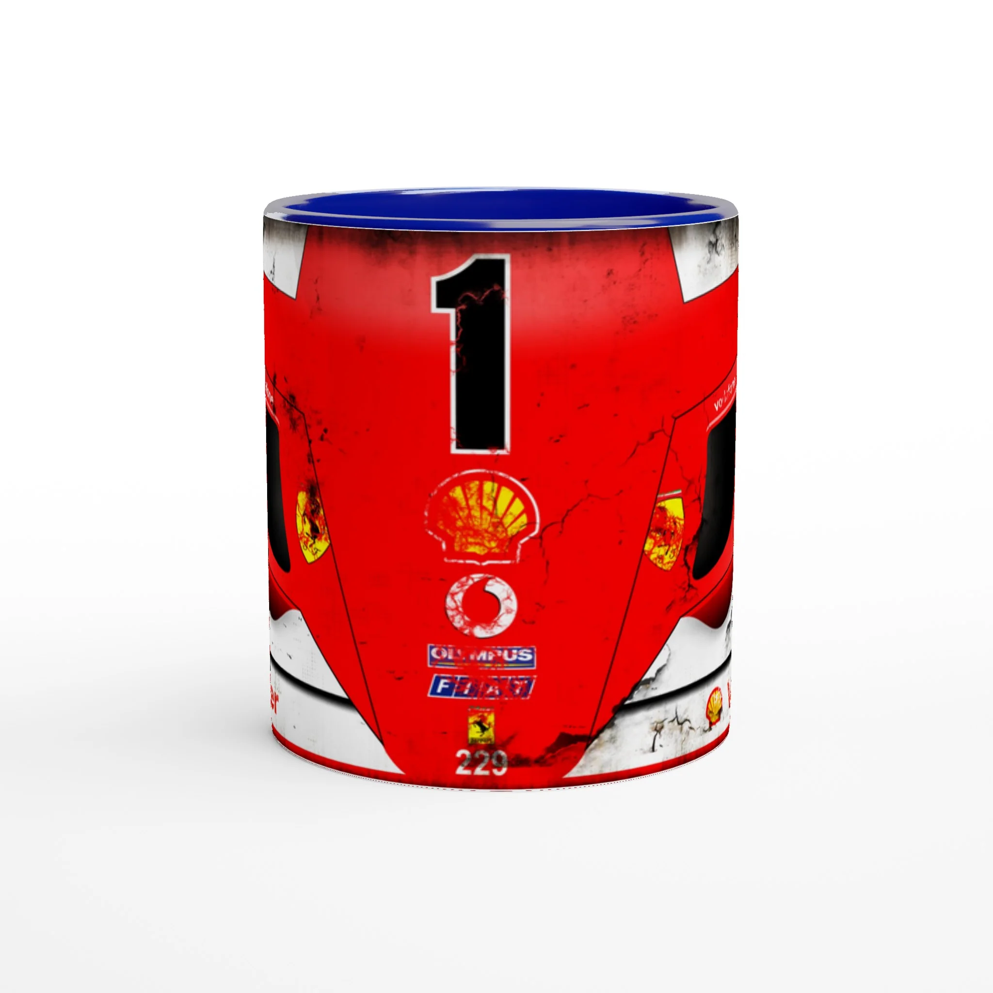 Schumacher F2003 F1 -Coloured Mug - Image 3