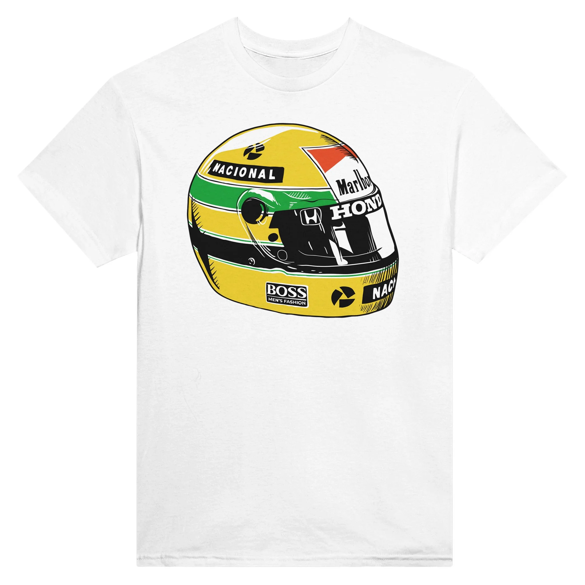 Senna Grand Prix Helmet - T-Shirt - Image 6
