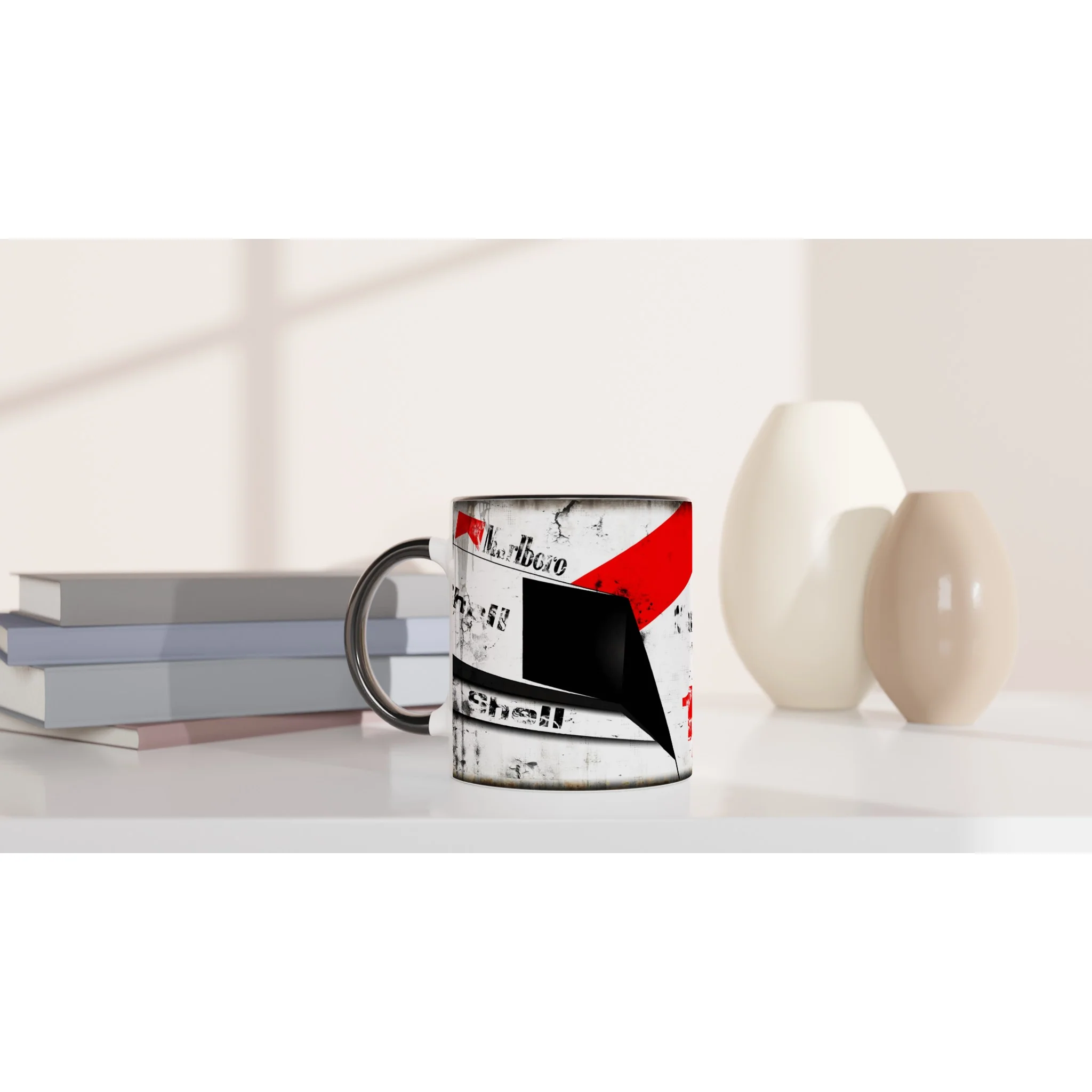 Senna McLaren MP4 F1 - Coloured Mug - Image 10