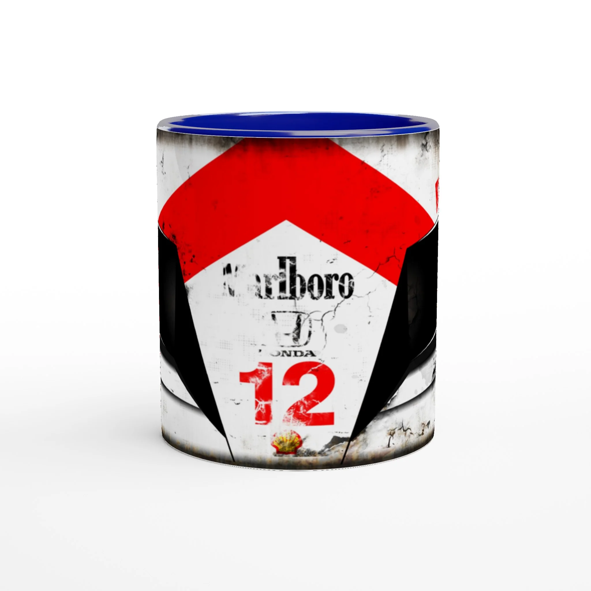 Senna McLaren MP4 F1 - Coloured Mug - Image 3