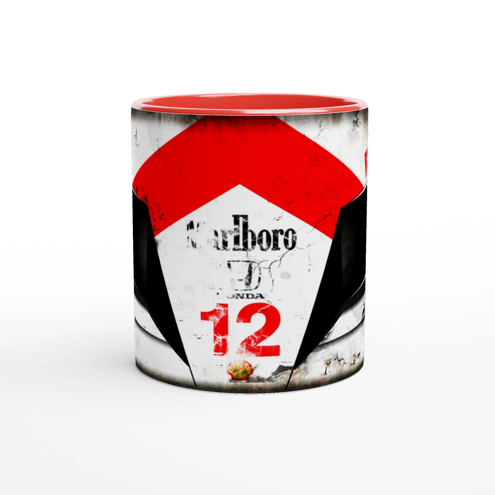 Senna McLaren MP4 F1 - Coloured Mug - Image 5