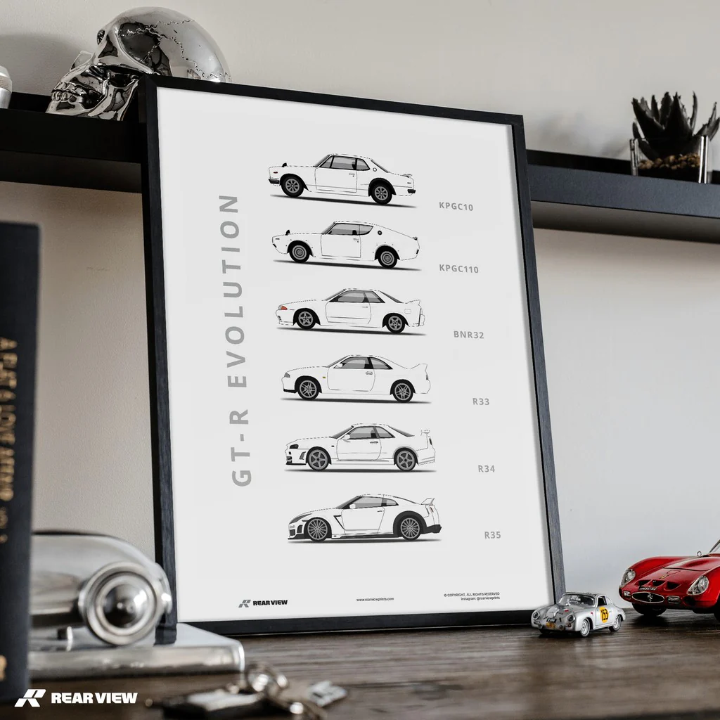 Skyline GT-R - Car Art Print - Image 5