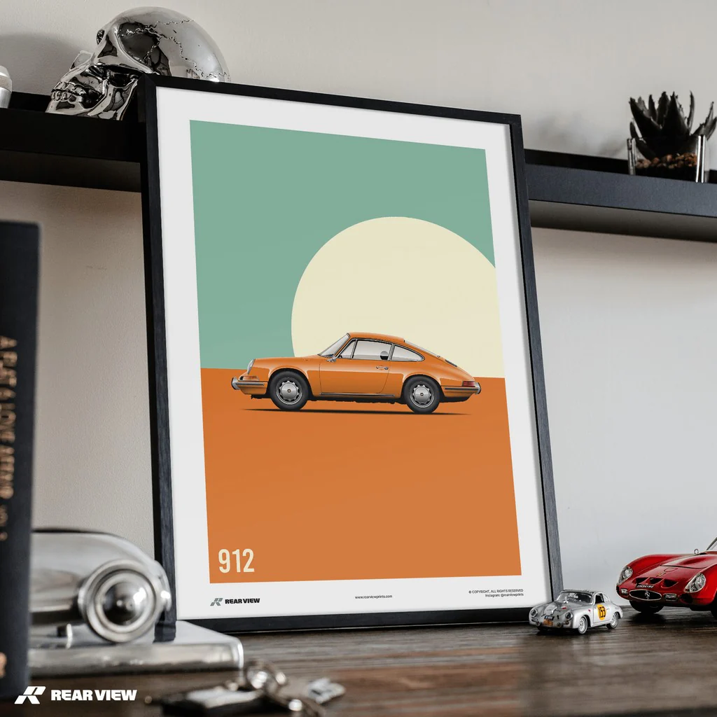 The Beginners’ 911 – 911 912 Art Print - Image 5
