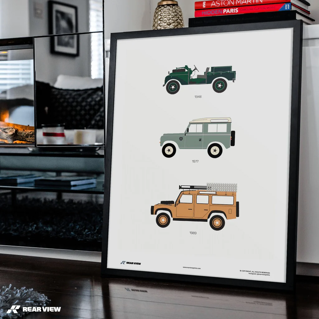 The British Workhorse - Defender Art Print - Image 4