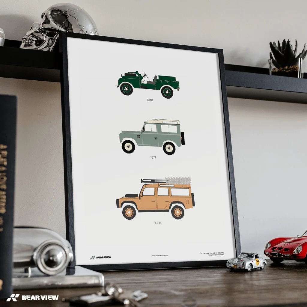 The British Workhorse - Defender Art Print - Image 5