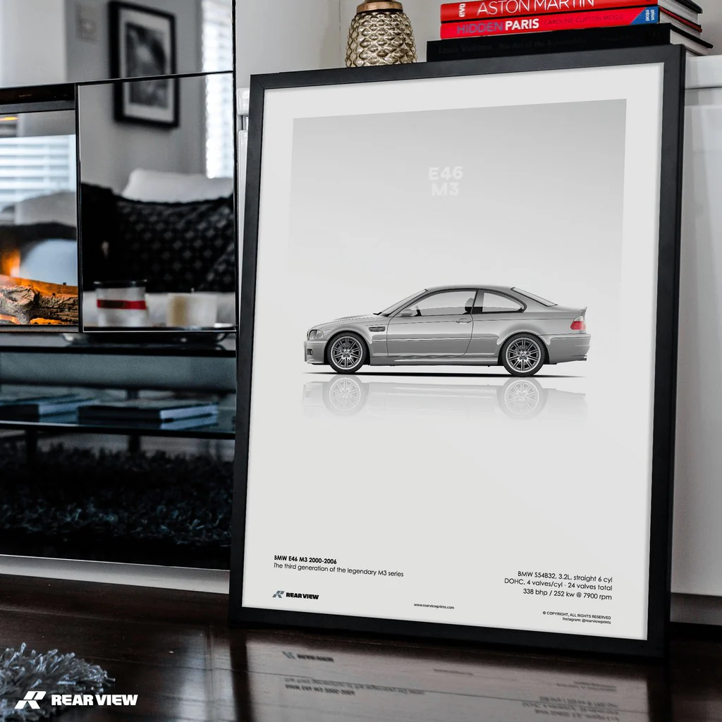The Millennium Beast - E46 M3 Art Print - Image 4