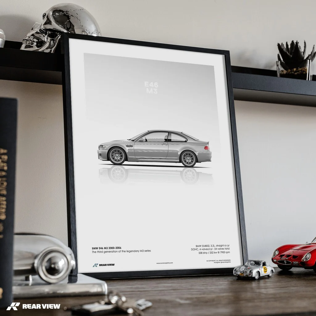 The Millennium Beast - E46 M3 Art Print - Image 5