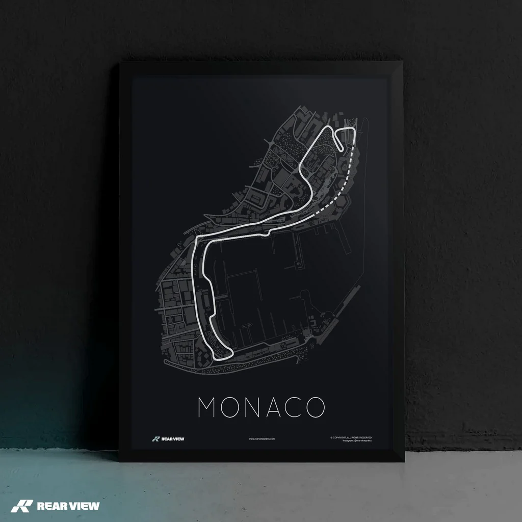 The Stage of Real Sport - Monaco Track Art Print - Image 3
