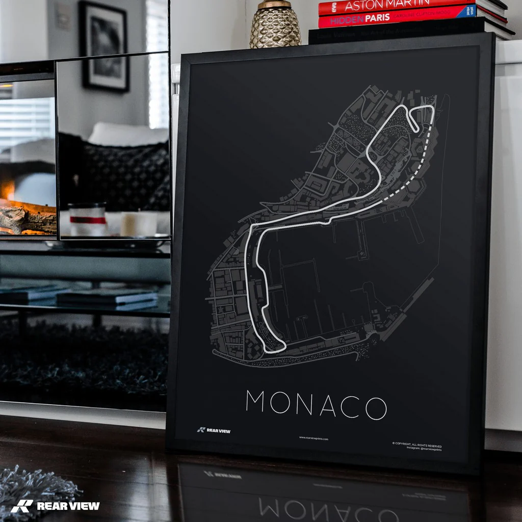 The Stage of Real Sport - Monaco Track Art Print - Image 5