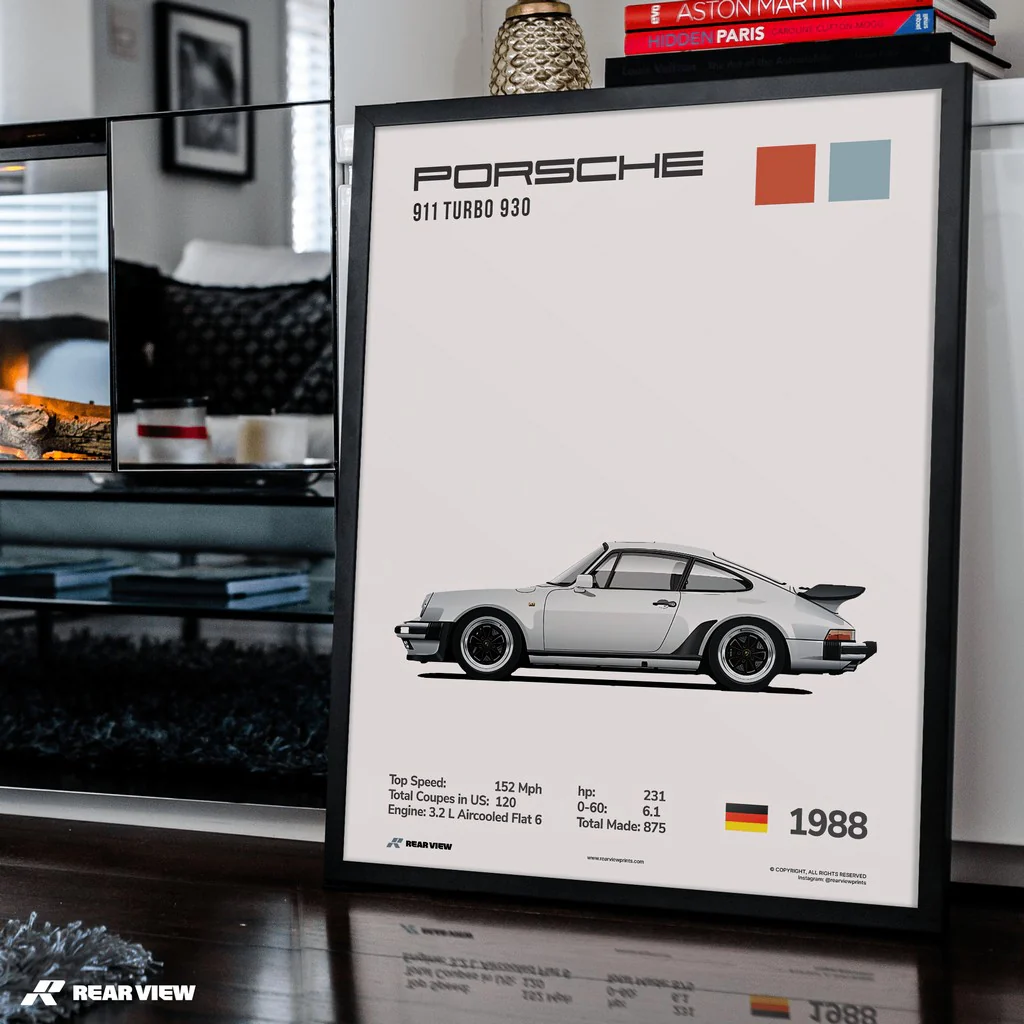 Turbo Elegance - 911 Art Print - Image 4